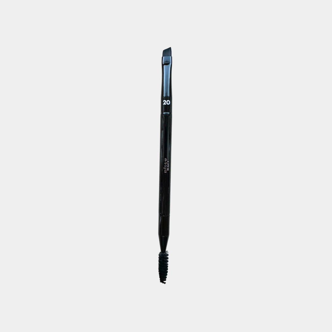 #20 PRO DOUBLE ENDED ØJENBRYN & EYELINER BØRSTE