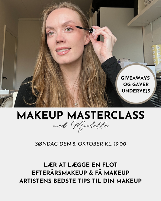 🍂 Makeup Masterclass: Lær at lægge en smuk efterårsmakeup med Misow Beauty