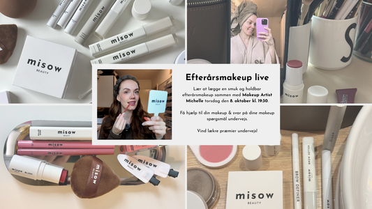 🍂 LIVE MAKEUP MASTERCLASS – SMUK & HOLDBAR EFTERÅRSMAKEUP 🍂