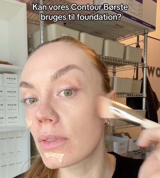 KAN VORES CONTOUR BØRSTE BRUGES TIL FOUNDATION?