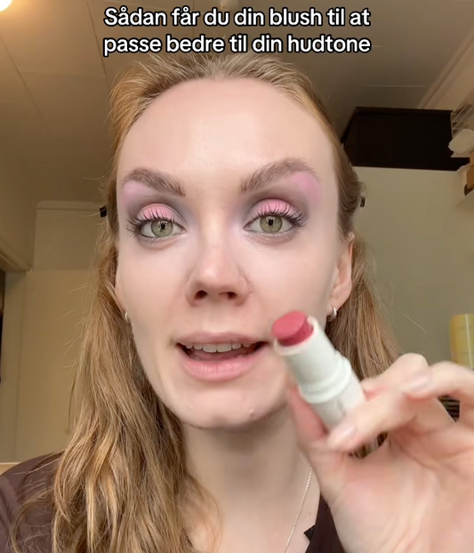 SÅDAN FÅR DU DIN BLUSH TIL AT PASSE TIL DIN HUD