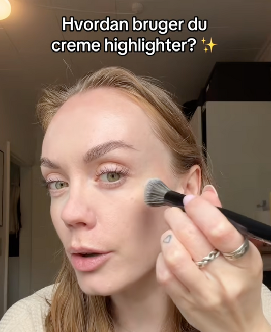 SÅDAN BRUGER DU CREME HIGHLIGHTER - GUIDE, TIPS OG SVAR PÅ DE MEST STILLEDE SPØRGSMÅL