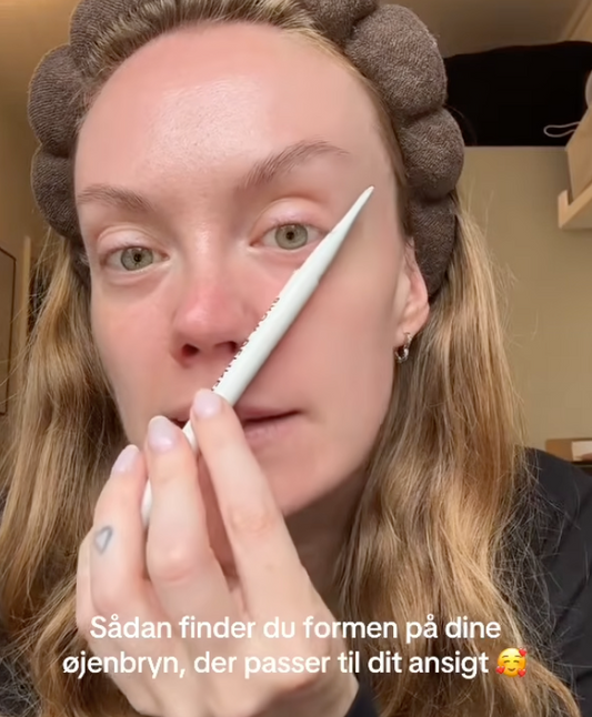 SÅDAN FINDER DU DEN PERFEKTE BRYNFORM OG FÅR BRYN, DER LØFTER HELE DIT MAKEUP LOOK