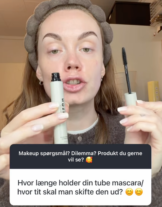 HVOR LÆNGE KAN EN MASCARA HOLDE SIG?
