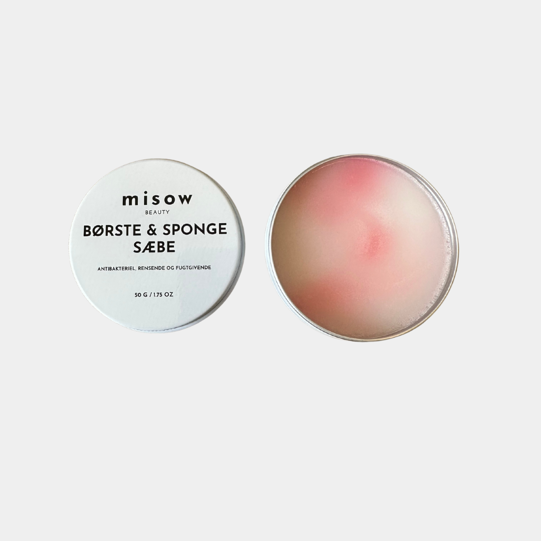 MAKEUP BØRSTE & SPONGE SÆBE